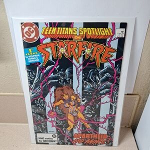 AC/DC Teen Titans Spotlight Comic Cover